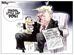 DISLOYAL LAP DOG FLORIDA by Bill Day