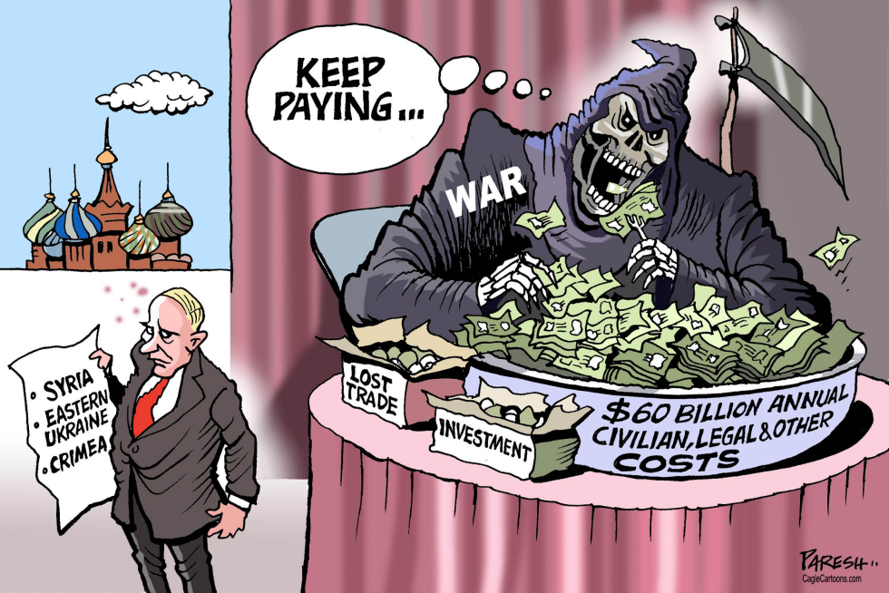  RUSSIA’S WAR COSTS by Paresh Nath