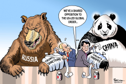 RUSSIA-CHINA TIES by Paresh Nath