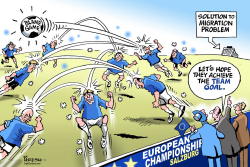 EU GAME ON MIGRATION by Paresh Nath