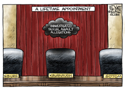 KAVANAUGH'S CLOUD by Christopher Weyant