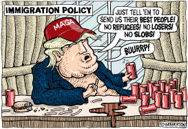 TRUMP IMMIGRATION POLICY by Wolverton