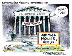 KAVANAUGH FANTASY CONFIRMATION by Dave Granlund