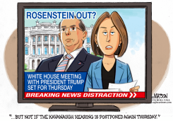 ROD ROSENSTEIN BREAKING NEWS DISTRACTION by RJ Matson