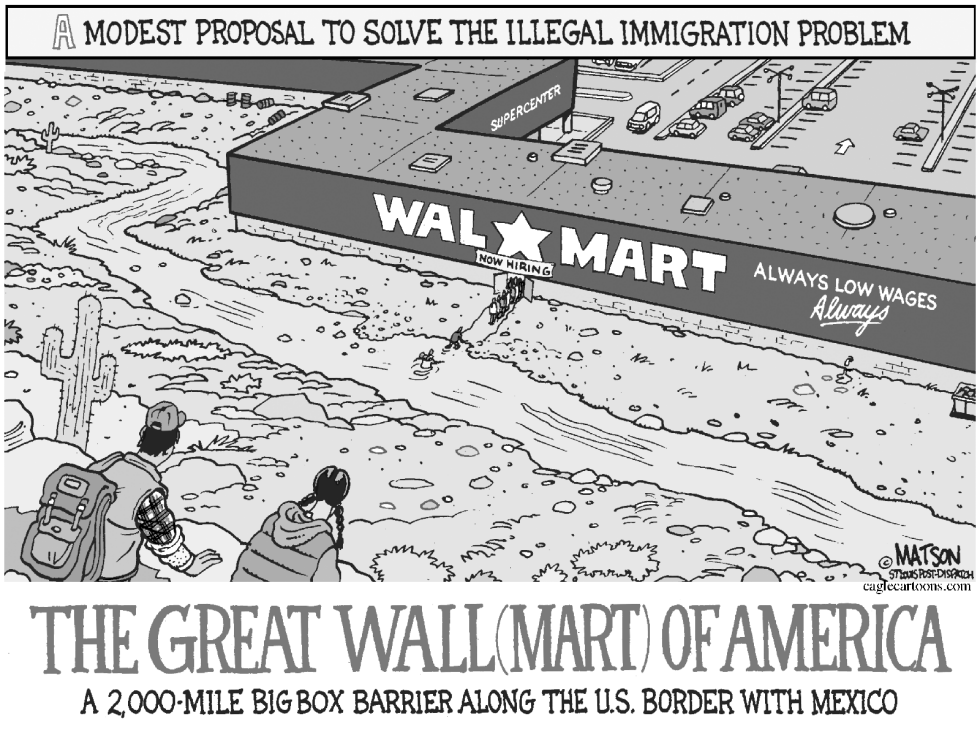  THE GREAT WALL (MART) OF AMERICA by RJ Matson