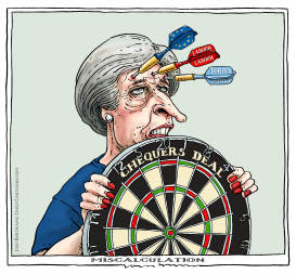 THERESA MAY MISCALCULATION by Joep Bertrams