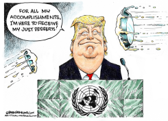 TRUMP UN LAUGHS by Dave Granlund