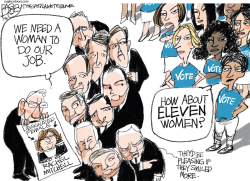 WOMEN'S WORK by Pat Bagley