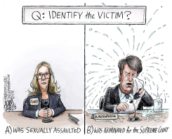 FORD AND KAVANAUGH by Adam Zyglis