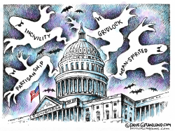 CONGRESS GHOSTS by Dave Granlund