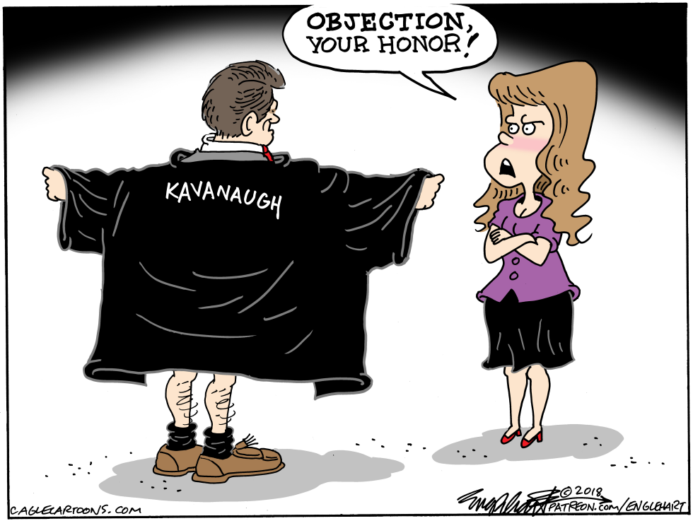  KAVANAUGH by Bob Englehart