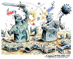 POLITICAL BASHING by Dave Granlund