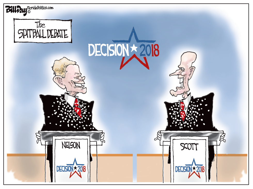  SPITBALL DEBATE FLORIDA by Bill Day