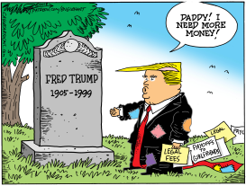 DADDY'S MONEY by Bob Englehart