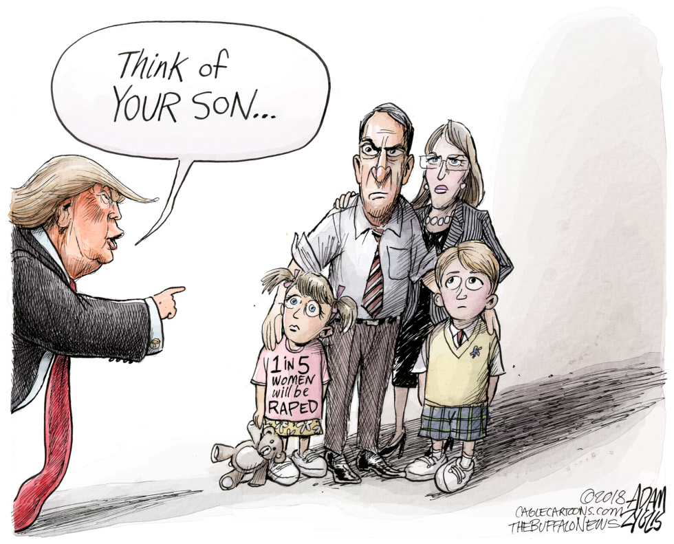  ATTACKING DR FORD by Adam Zyglis