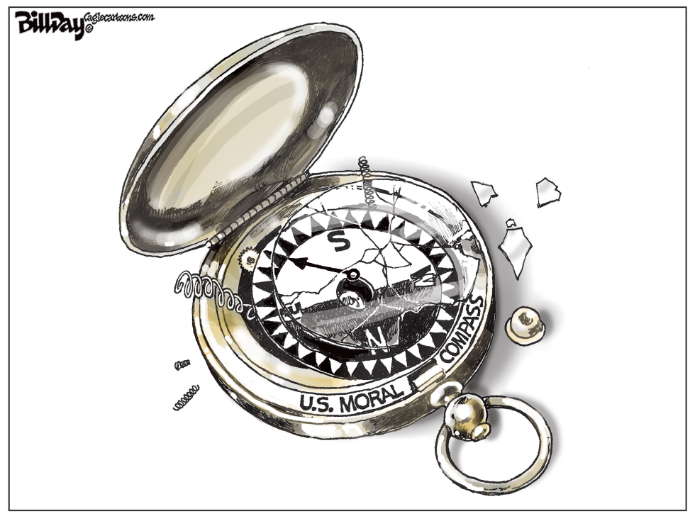  US MORAL COMPASS by Bill Day