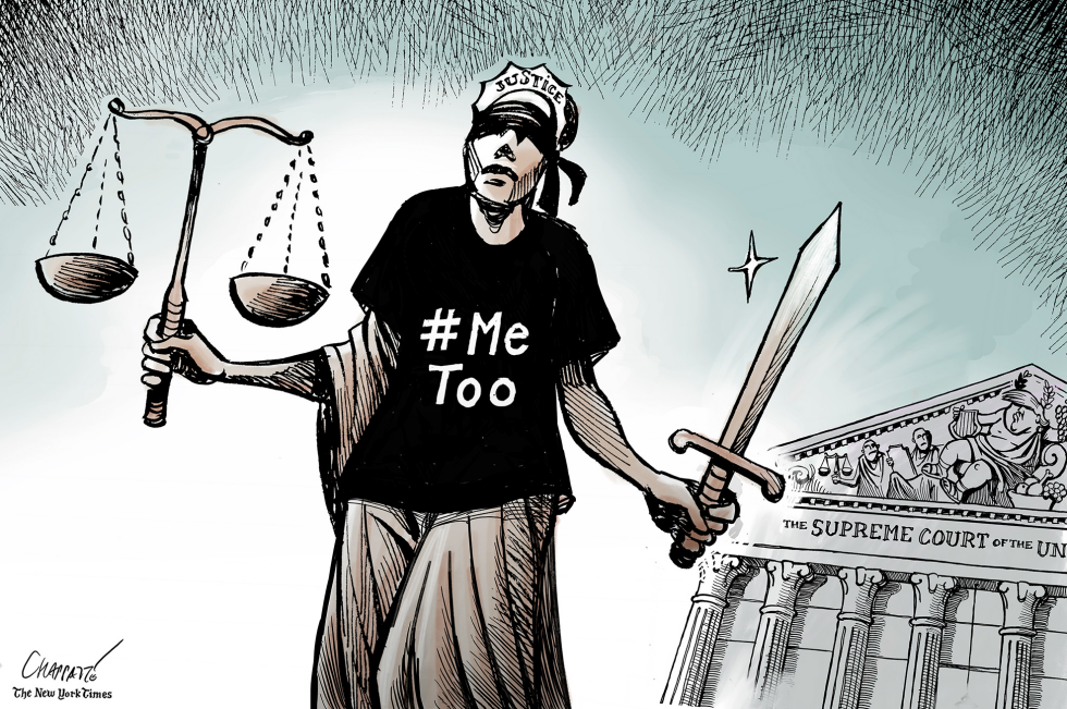  THE SUPREME COURT IN THE METOO ERA by Patrick Chappatte