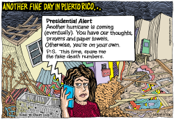 PRESIDENTIAL ALERT IN PUERTO RICO by Wolverton