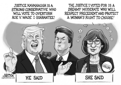 TRUMP SAID SENATOR COLLINS SAID by RJ Matson