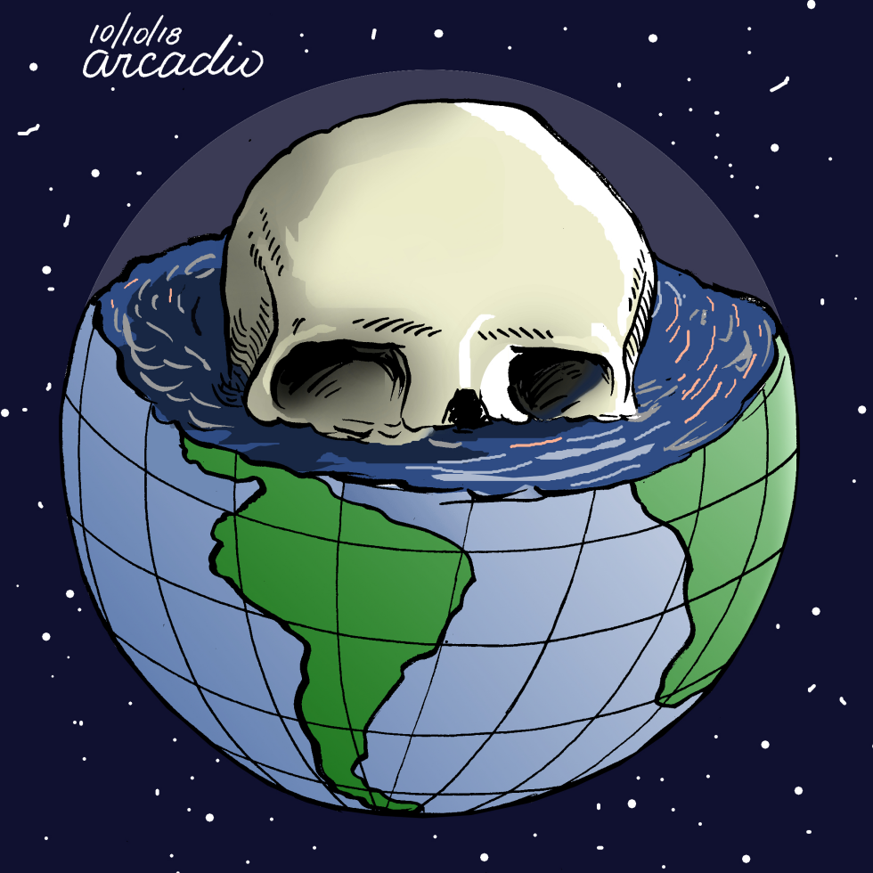  THE DYING PLANET/EL PLANETA MORIBUNDO by Arcadio Esquivel