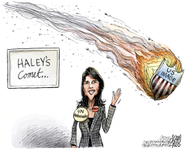 NIKKI HALEY by Adam Zyglis