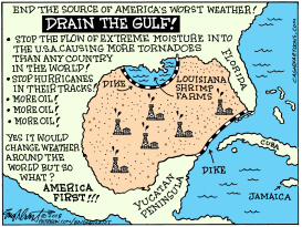 HURRICANE MICHAEL by Bob Englehart