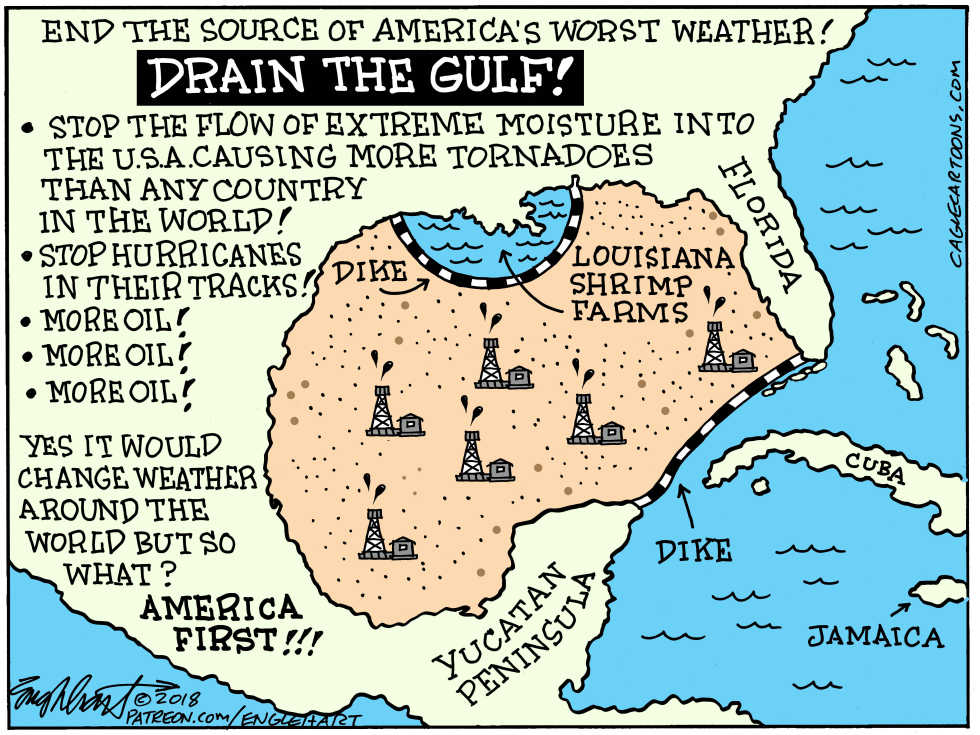  HURRICANE MICHAEL by Bob Englehart