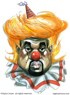 KANYE CLOWN  by Taylor Jones