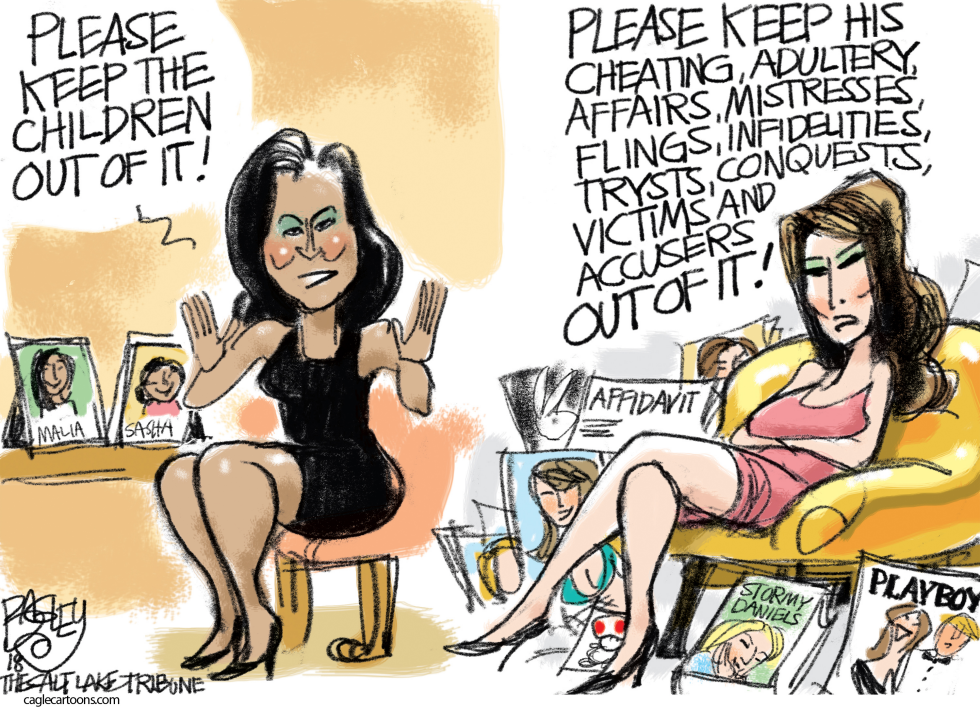  FIRST LADIES by Pat Bagley