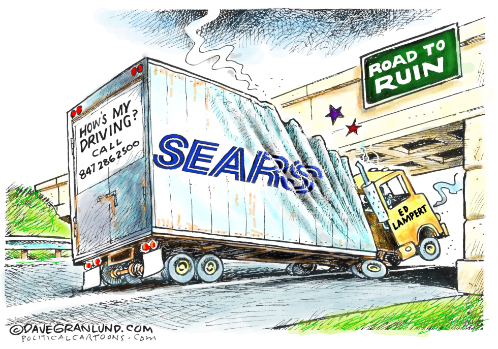  SEARS BANKRUPTCY by Dave Granlund