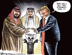 JAMAL KHASHOGGI by Kevin Siers