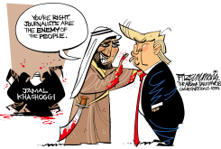 KHASHOGGI by David Fitzsimmons