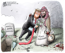 JAMAL KHASHOGGI DEATH by Adam Zyglis