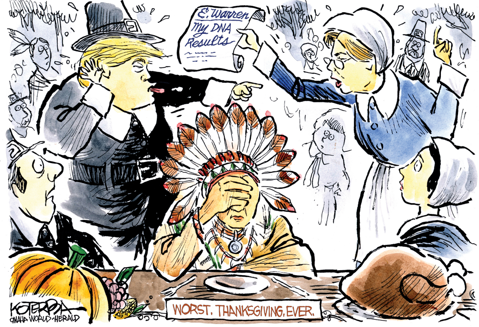  WORST THANKSGIVING EVER by Jeff Koterba