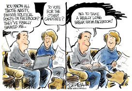 SOCIAL MEDIA VOTING by Jeff Koterba