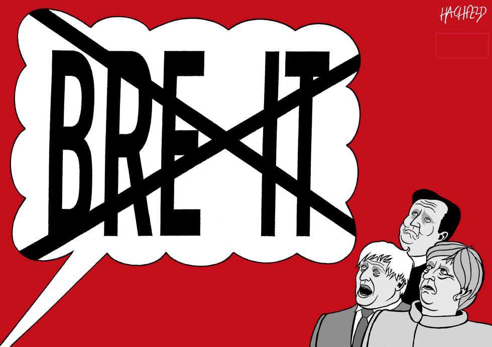  BREXIT PROTEST by Rainer Hachfeld