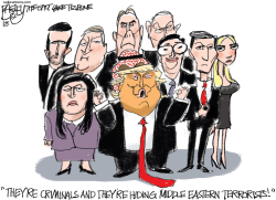 FRIENDS WITH EMOLUMENTS by Pat Bagley