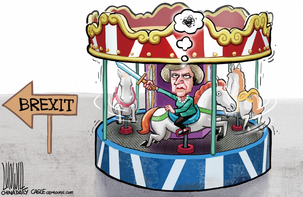  BREXIT CAROUSEL by Luojie