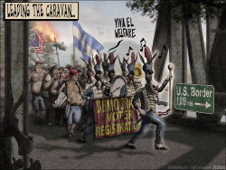 DEMOCRATS LEAD THE CARAVAN by Sean Delonas