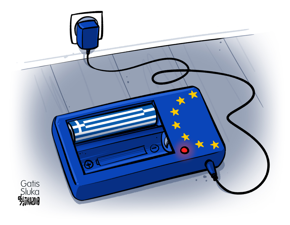  GREECE'S RECOVERY by Gatis Sluka