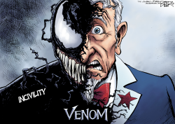 VENOMOUS POLITICS by Nate Beeler