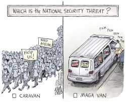 MAGA VAN by Adam Zyglis