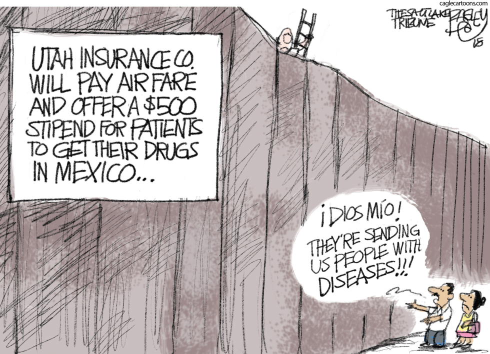  MEXICAN HEALTH INSURANCE CONNECTION by Pat Bagley