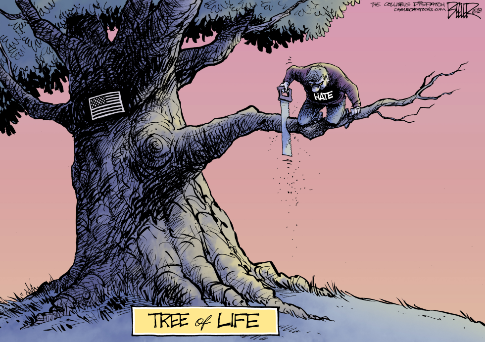  TREE OF LIFE by Nate Beeler