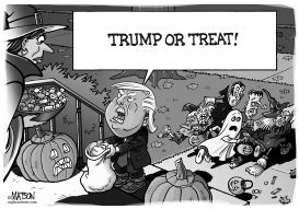 TRUMP OR TREAT by RJ Matson