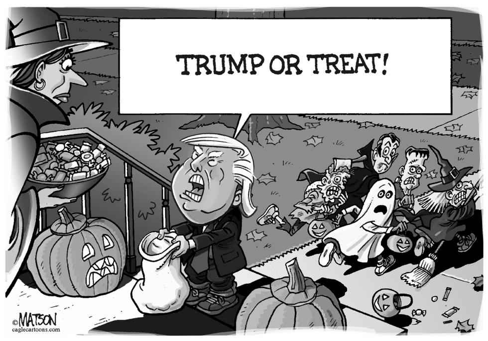  TRUMP OR TREAT by RJ Matson