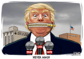 TRUMP ZIPPER by RJ Matson