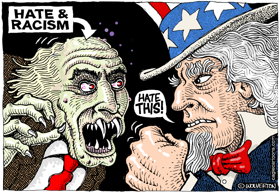  HATE AND RACISM by Wolverton