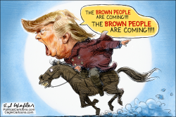 TRUMP PAUL REVERE by Ed Wexler