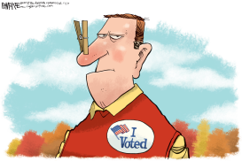 I VOTED by Rick McKee